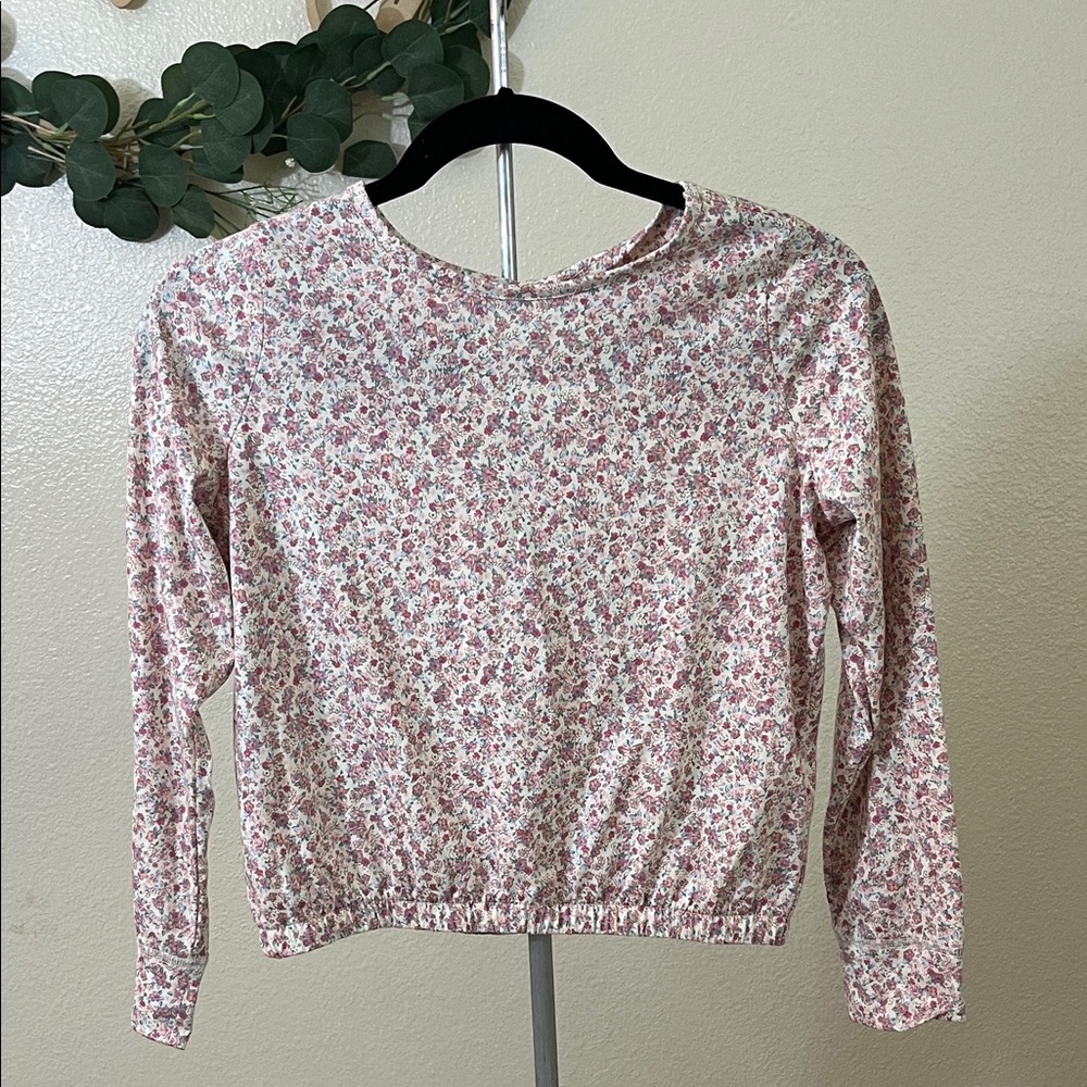 Girls Osh Kosh Flowery long sleeve top